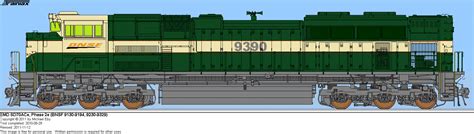 BN (BNSF) SD70ACe by wolfnut2985 on DeviantArt