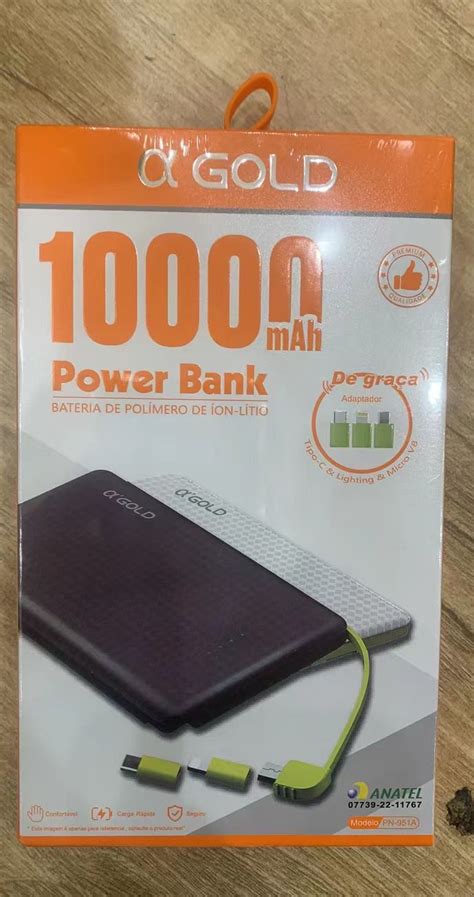 Carregador Power Bank Peining Inducao Original Wup Mah