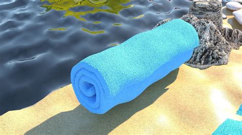 Beach 3d Model Cgtrader