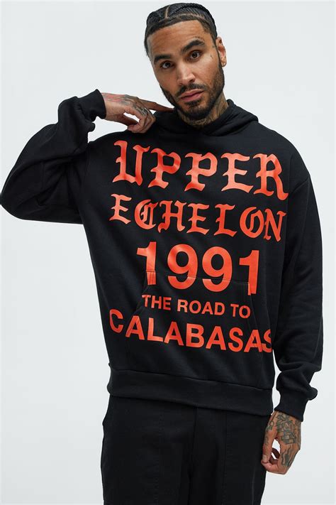 Upper Echelon Hoodie - Black | Fashion Nova