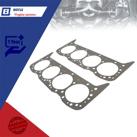 2 Stock Engine Cylinder Head Gaskets Set Fit For Chevrolet 350 V8 5 7L