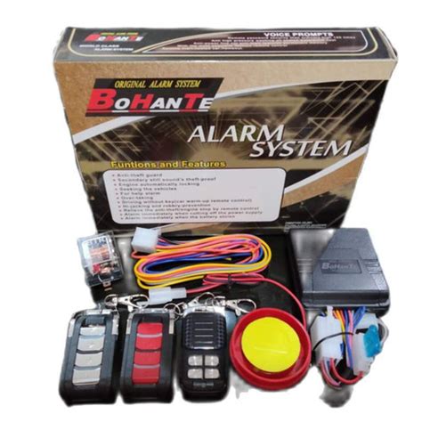 Jual Alarm Bohante Bht Gold B Remote Motor Starter Silent Mode