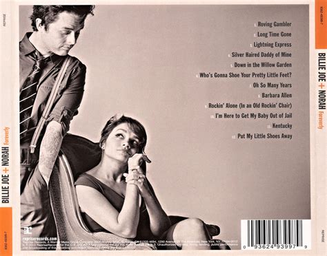 Car Tula Trasera De Billie Joe Norah Jones Foreverly Portada