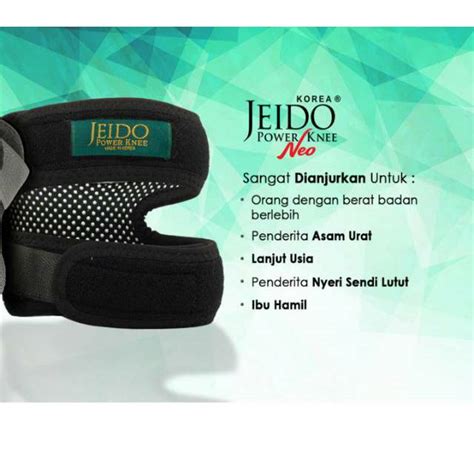 Jual Ready Stok Jeido Power Knee Neo Asli Dari Korea Bonus Bh