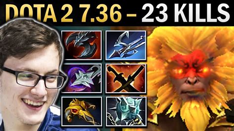 Monkey King Dota 2 7 36 Miracle With SNY And Gleipnir TI13 YouTube