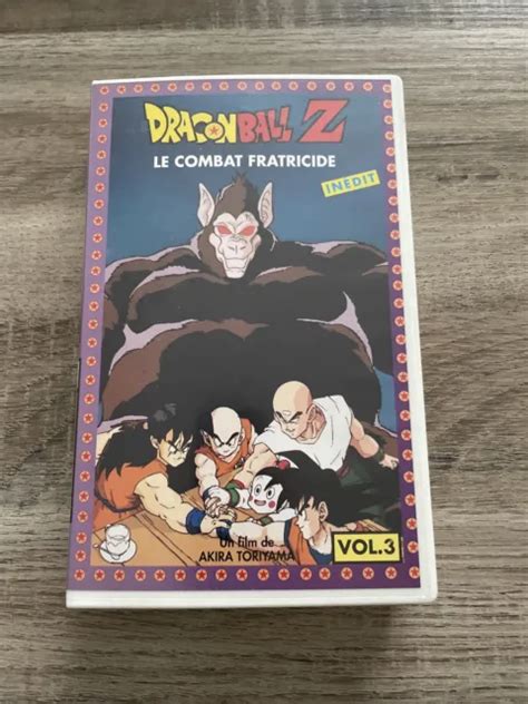 Vhs Dragon Ball Z Le Combat Fratricide Akira Toriyama Ak Video Vol