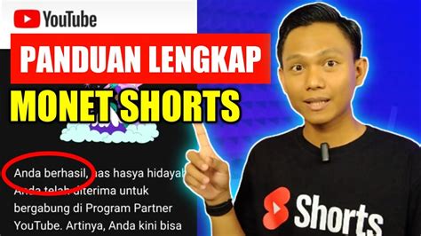 Cara Daftar Monetisasi Youtube Jalur Video Shorts Youtube