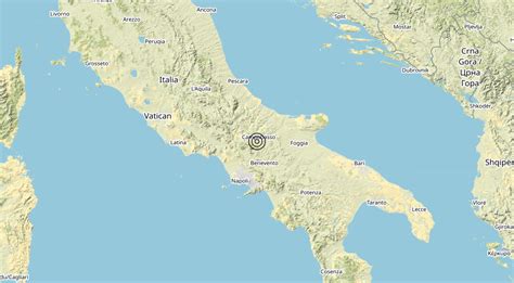 Terremoto 2 Km SW Sassinoro BN Magnitudo ML 3 1 METEO2 Meteo E