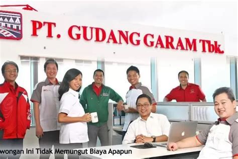 Lowongan Kerja PT Gudang Garam Tbk Terbuka Bagi Fresh Graduate Simak