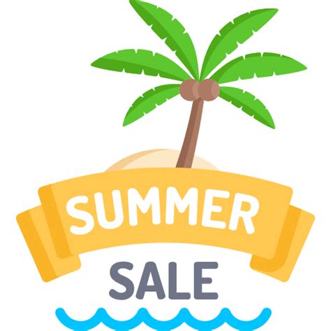 Summer Sale Special Flat Icon