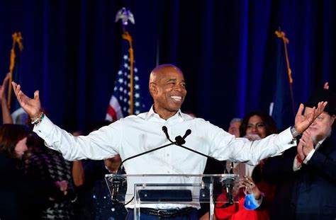 Democrat And Ex Cop Eric Adams Becomes The New Mayor Of New York