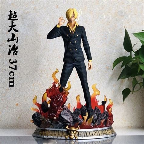 Sanji Diablo Jambe Burning Statue - Etsy