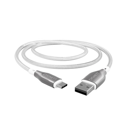 Usb C To Usb A Cable 2m White Cygnett