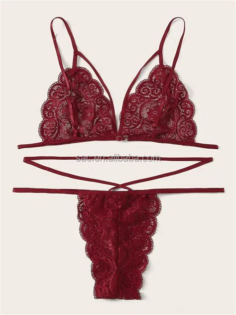 Sacknove 9032 Hot Romantic Mature Busty Bra Panties Embroidered Sexy Lace Bikini Two Piece Set