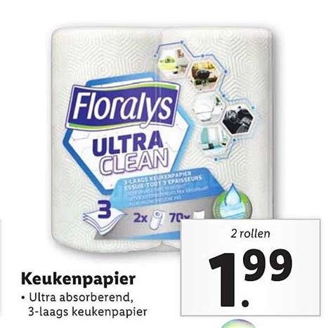 Floralys Keukenpapier Aanbieding Bij Lidl Folders Nl