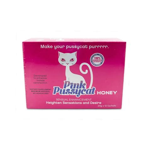 Pink Pussycat Honey 20g12 Sachets Sparzz