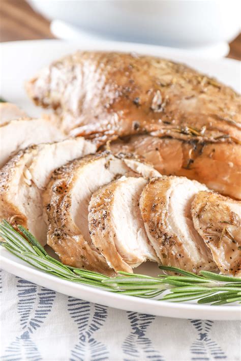 Slow Cooker Spiced Apple Cider Brined Turkey Breast - A Kitchen Addiction