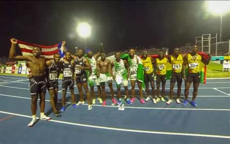 All African Games Nigerian Man Taunts Ghanaians After The Nigerian Male Team Won The 4x100m