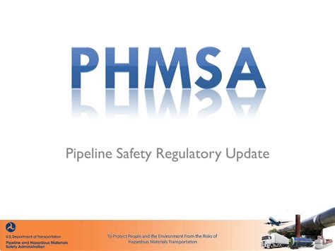 Pdf Pipeline Safety Regulatory Update Interim Final Rule Safety Of