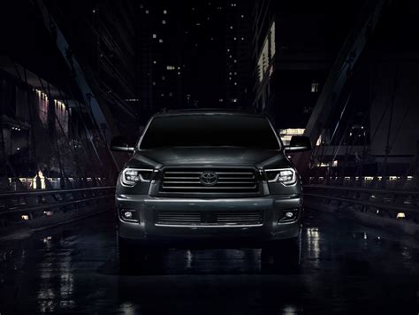 Toyota Sequoia Nightshade Edition The Big Suv Enters Dark Mode