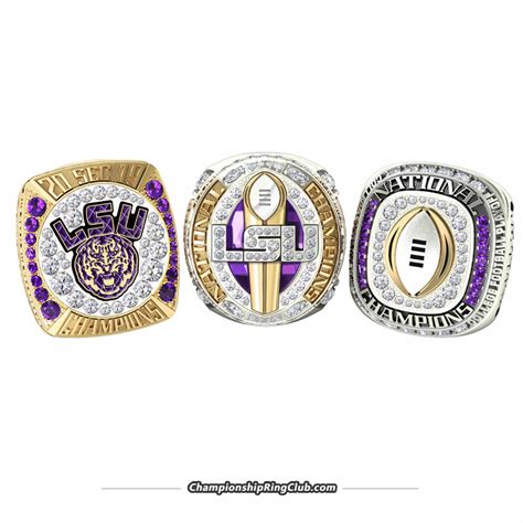 2019 Lsu Tigers National Championship Rings