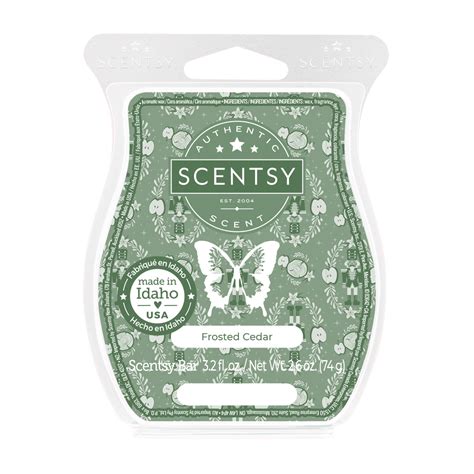 Frosted Cedar Scentsy Wax Bar Scentsy Online Store