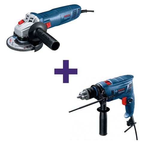 Bosch Combo Gsb Impact Drill Gws Angle Grinder Tht Tools