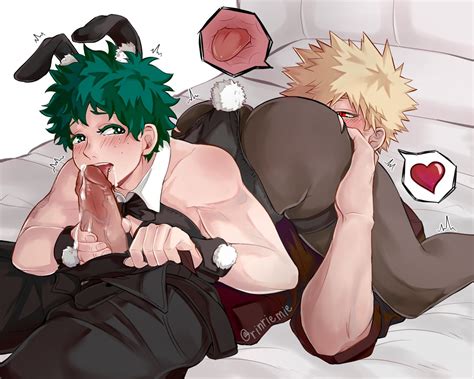 Post 4031746 Izuku Midoriya Katsuki Bakugo My Hero Academia Rinriemie