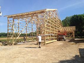 Post Frame Building Rugby ND Frueh Construction