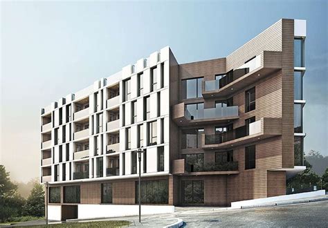 Amazing Apartment Building Facade Architecture Design Building