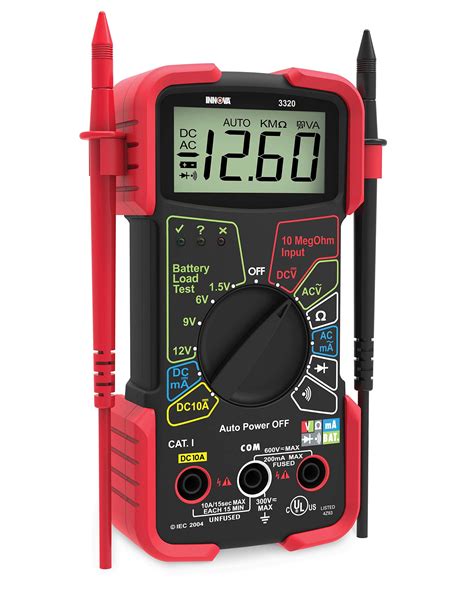 Buy Innova 3320 Auto Ranging Digital Multimeter Red And Black Online At Desertcartuae