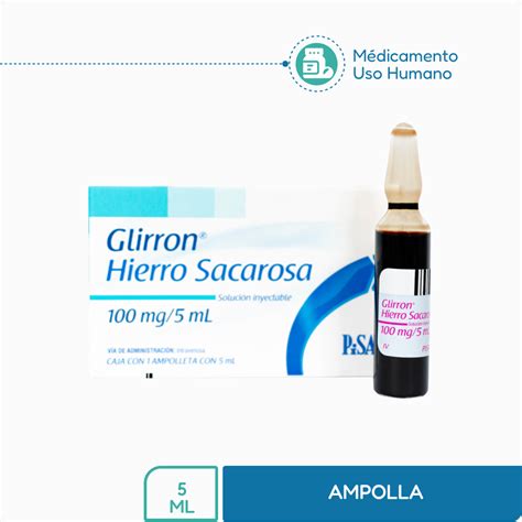 Hierro Sacarosa Glirron Mg Cormed Co