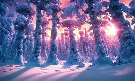 Winter Forest By Ashenhard On Deviantart