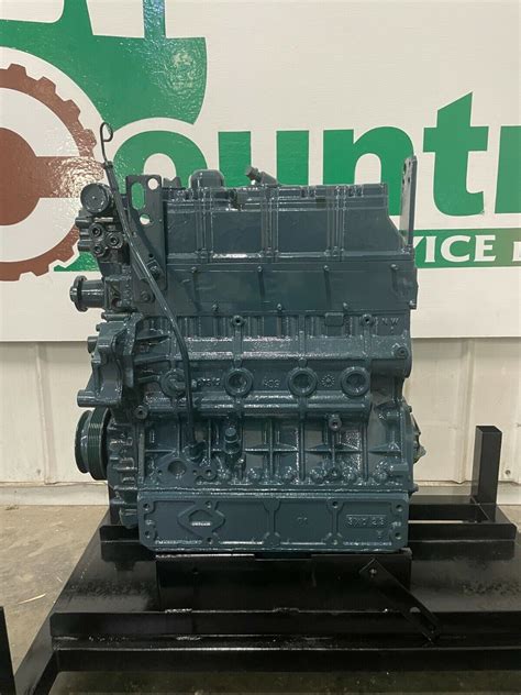 Reman Kubota Engine V3800TDIR CR LONG BLOCK TO FIT KUBOTA SVL95 2 TRACK