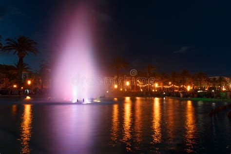 Colorful water fountain stock image. Image of garden - 96057223