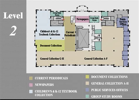 Library Maps & Floor Plans | R. Barbara Gitenstein Library