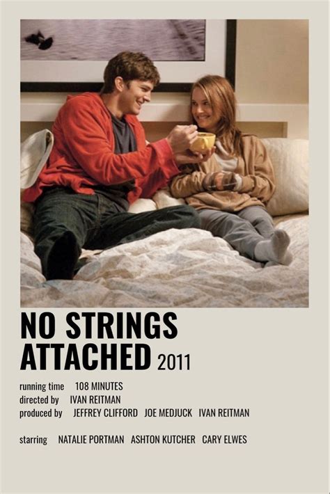 No Strings Attached Polaroid Poster | Romance movies, Movie posters ...