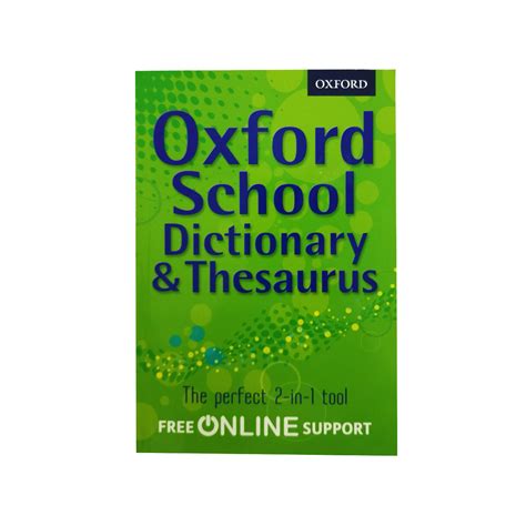 Oxford School Dictionary & Thesaurus - Charran's Chaguanas