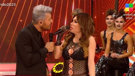 Fátima Florez imitó a Charlotte Caniggia en el Bailando 2023 y le tiró