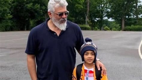 Ajith Kumar's son Aadvik turns 8. Fans flood social media with wishes ...