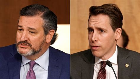 Hawley Cruz See Approval Ratings Dip In Wake Of Capitol Riot Poll