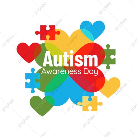 Autism Awareness Day Vector Png Images Autism Disorder Awareness Day