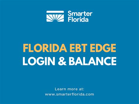 Florida EBT Card - Smarter Florida