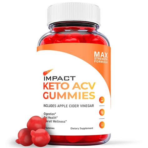 Impact Keto Acv Gummies Pack Vegan Formula Eatzco