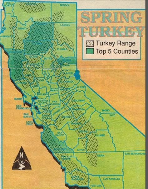 2018 Fort Hunter-Liggett Pig and Turkey Hunting Map : Fort Hunter ...