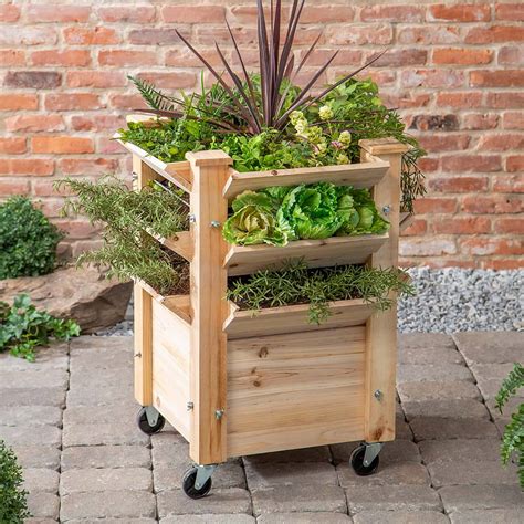 raised garden bed on wheels 7