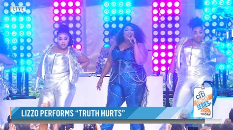 Lizzo Truth Hurts Live From The Today Show Youtube