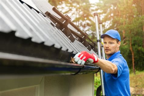 The Best Way to Clean Gutters Safely | American Roofing Company