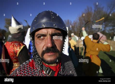 Bulgarian Czech And Polish Amateur Actors Re Enact A Scene From The Battle Of Polish King