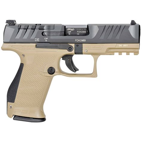 Walther Pdp 9mm Pistol Compact Optic Ready Fde 2858444 City